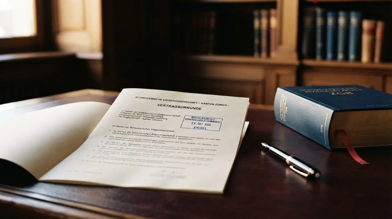 Amtliches Schreiben mit Stempel auf einem Schreibtisch neben einem Gesetzbuch — casino online mit bonus ohne einzahlung