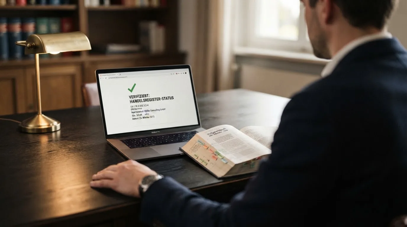 Amtliches Schreiben mit Stempel auf einem Schreibtisch neben einem Gesetzbuch — online casino einzahlungsbonus